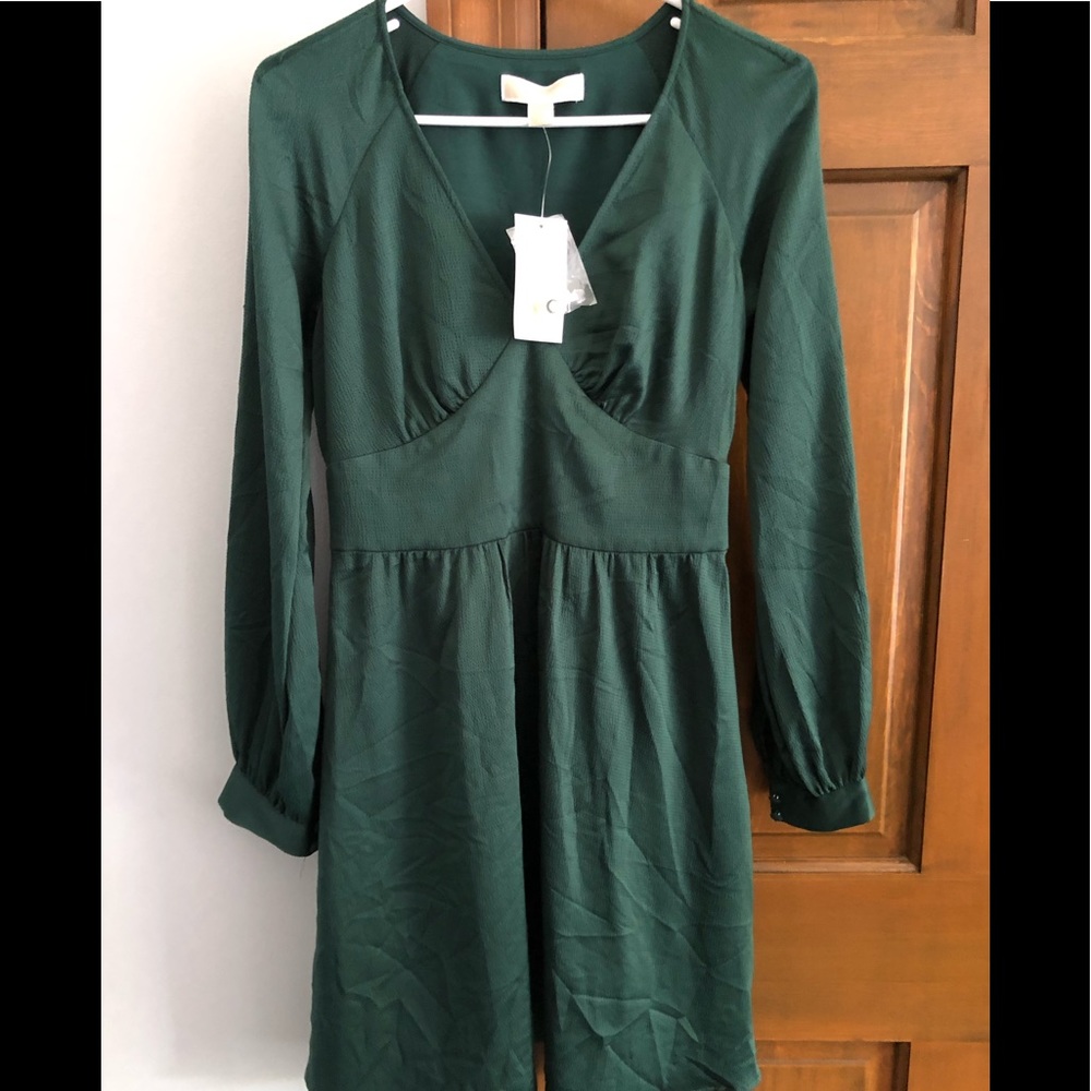 Michael Kors green dress